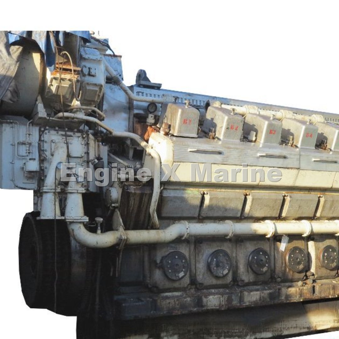 WARTSILA 12V32LN DIESEL GENERATOR And DIESEL ENGINE