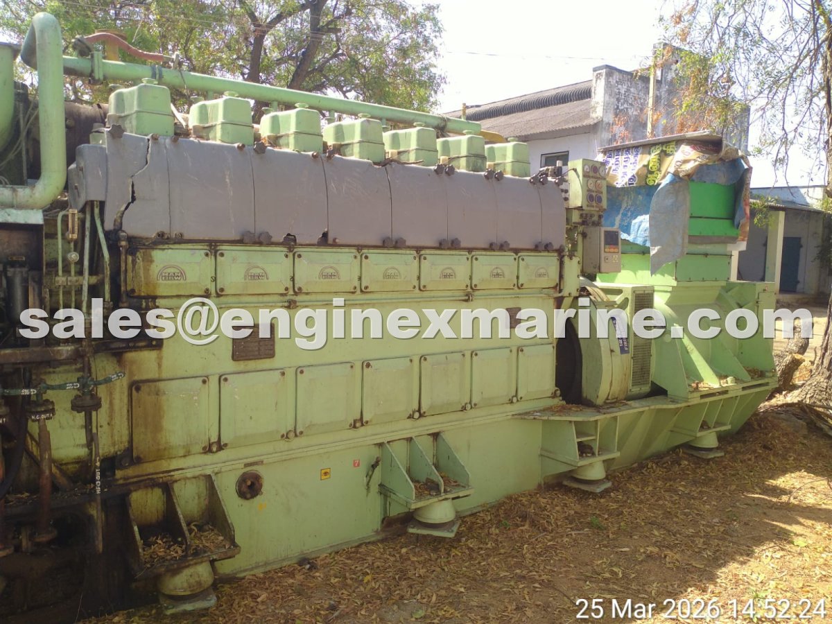 MAN B&amp;W – 5L23/30H – 5L23/30 COMPLETE ENGINE – GENERATOR – DG SET