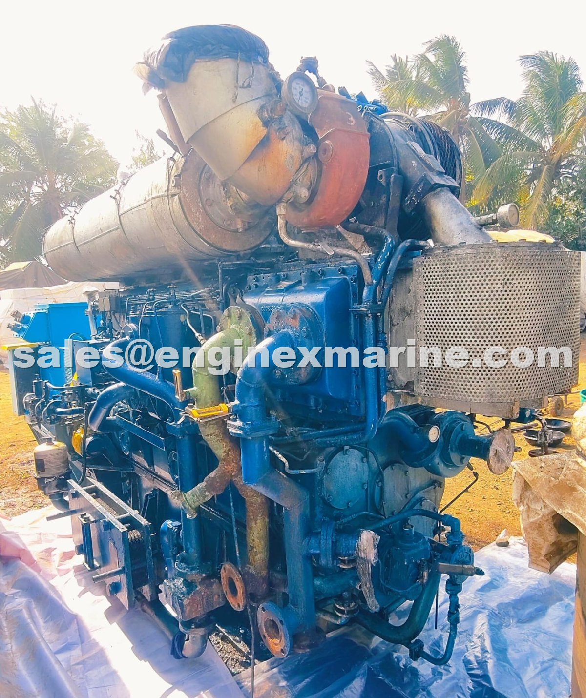 MAN B&amp;W – 5L23/30H – DG SET – COMPLETE ENGINE