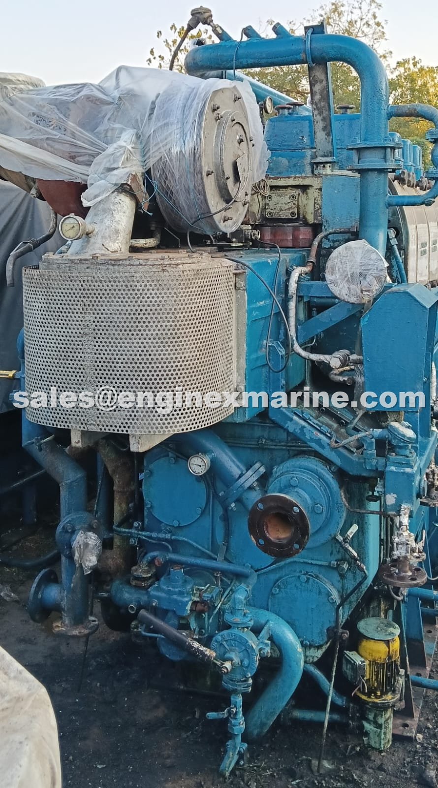 HYUNDAI MAN B&amp;W – 5L23/30 – DG SET – COMPLETE ENGINE