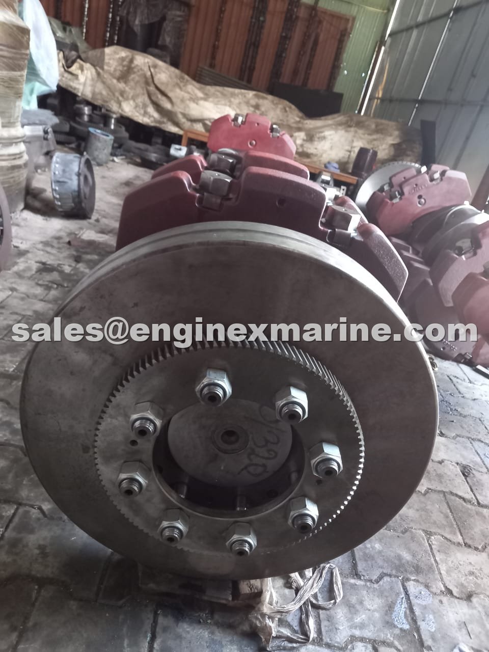 MAN B&amp;W – 9L35MC – CRANKSHAFT