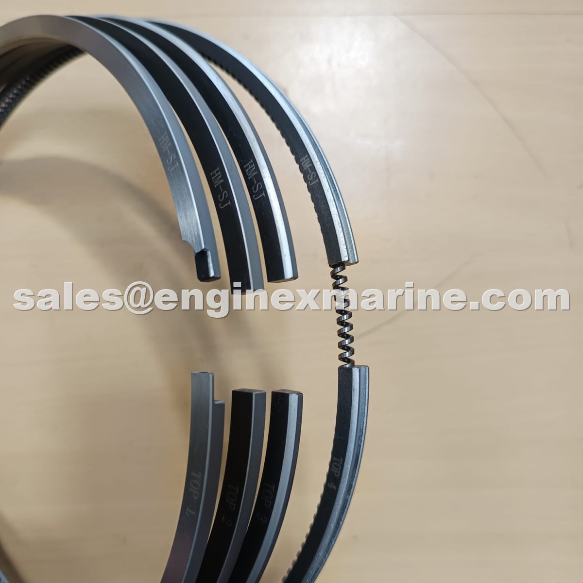 MAN B&amp;W – L23/30 – PISTON RING - PISTON RING SET