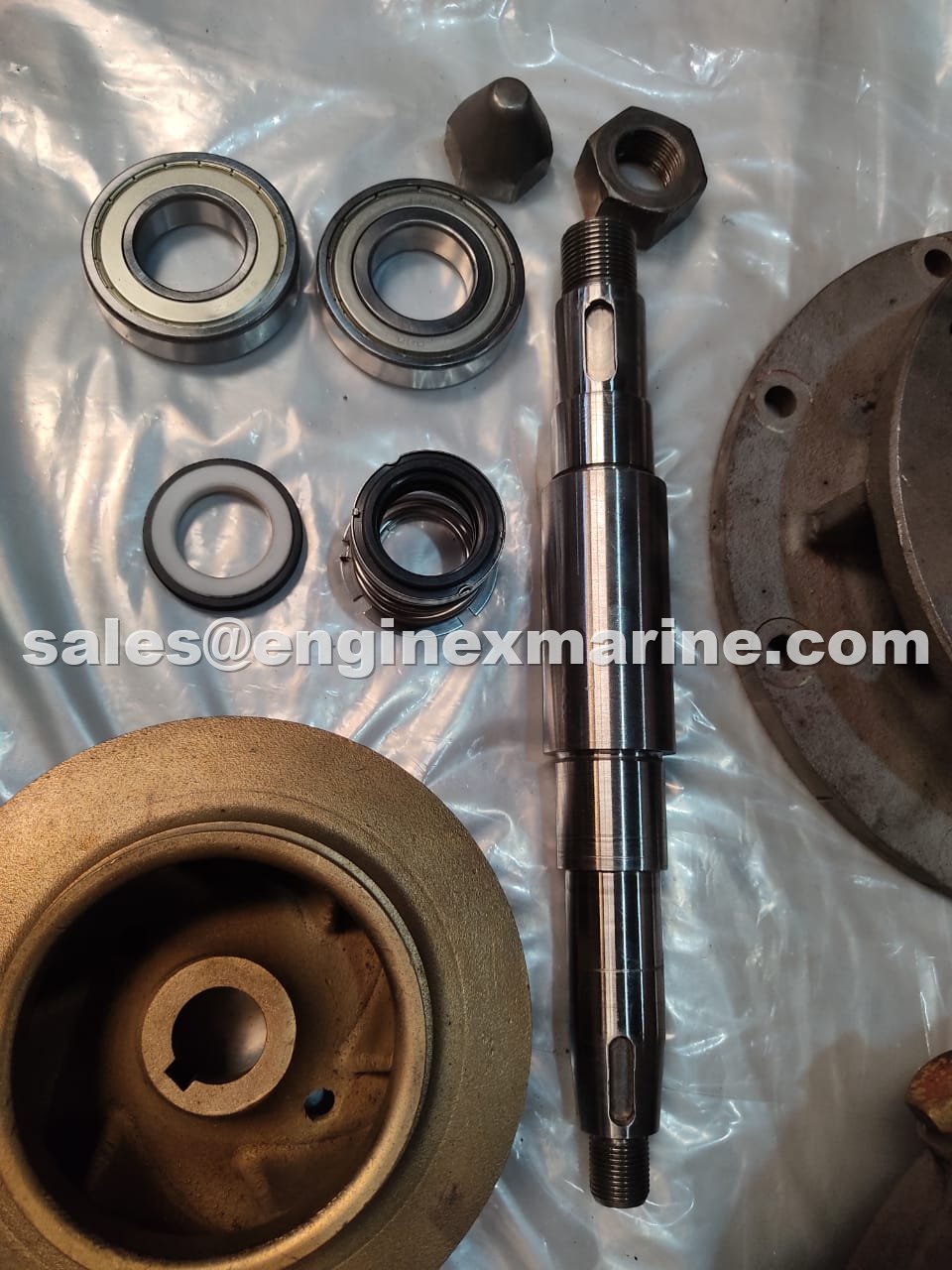 MAN B&amp;W – 23/30H – SHAFT FOR WATER PUMP – 31701-01H1-1215