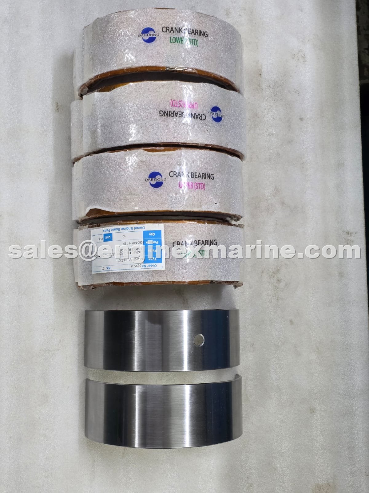 MAN B&amp;W – L23/30 – L23/30H – MAIN BEARING