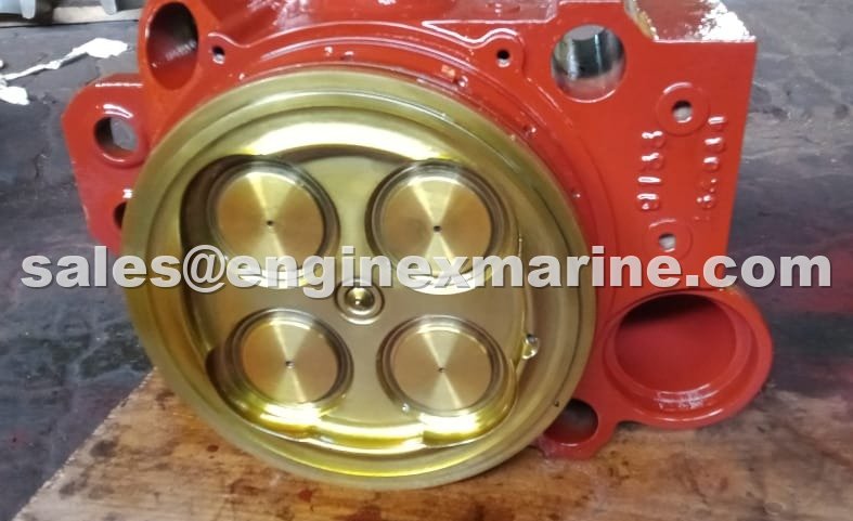 MAN B&amp;W – L23/30H – CYLINDER HEAD COMPLETE WITH ROCKER ARM