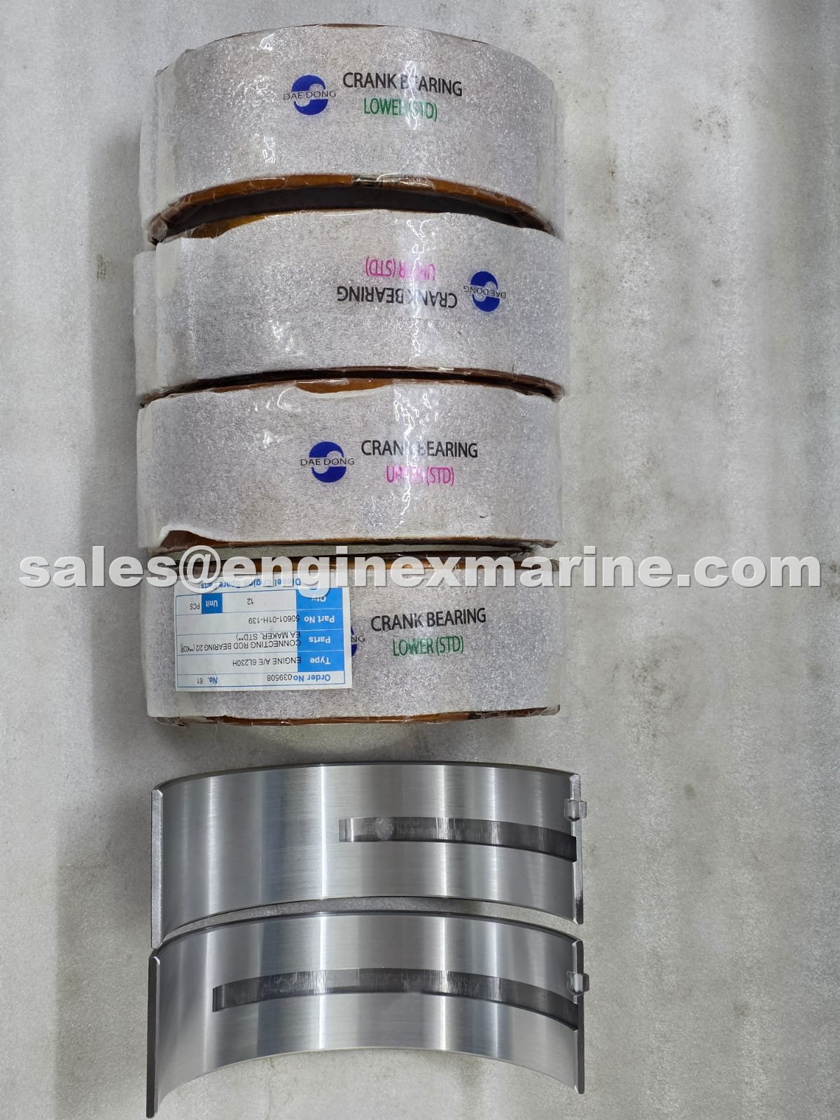 MAN B&amp;W – 8L23/30 – CONNECTING ROD BEARING