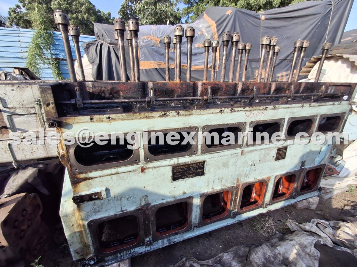 MAN B&amp;W – S35MC – ENGINE BLOCK