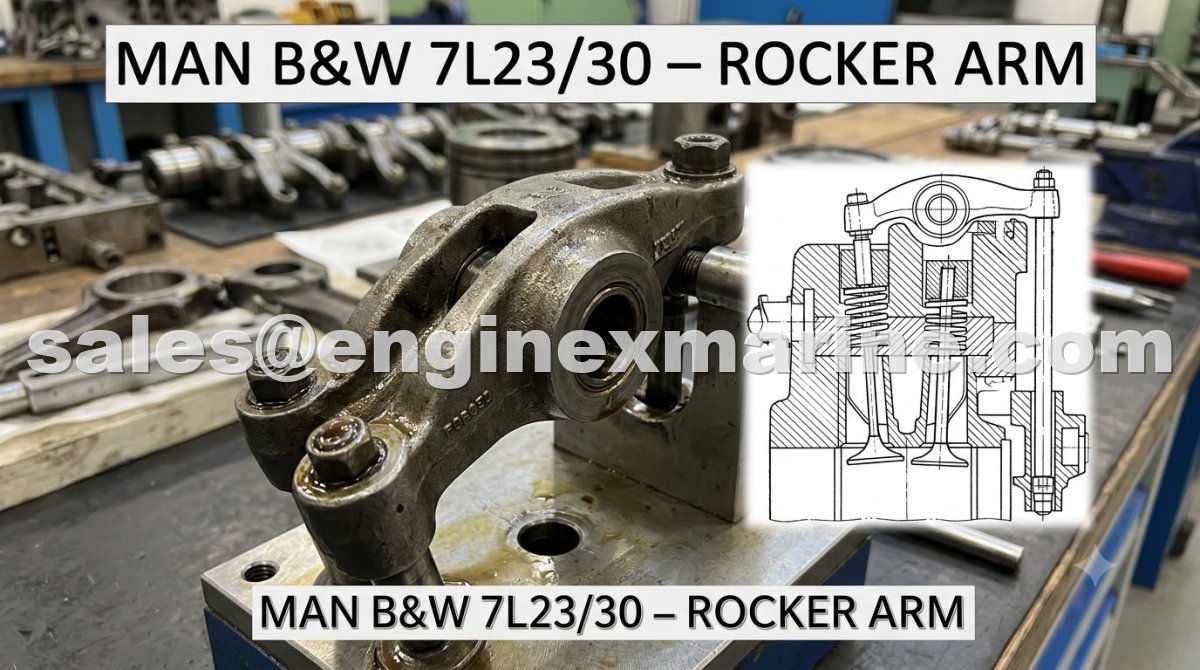 MAN B&amp;W – 7L23/30 – ROCKER ARM