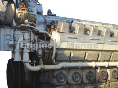 WARTSILA 12V32LN DIESEL GENERATOR And DIESEL ENGINE